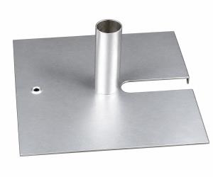 18 in x 18 in 17.5 lb Pipe & Drape Base Plate